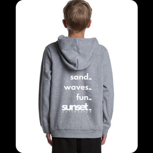 The Coastal Beach Life Kid's Hoodie Thumbnail